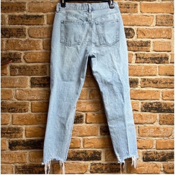 WE THE FREE high rise distressed ankle jeans - Picture 3 of 6